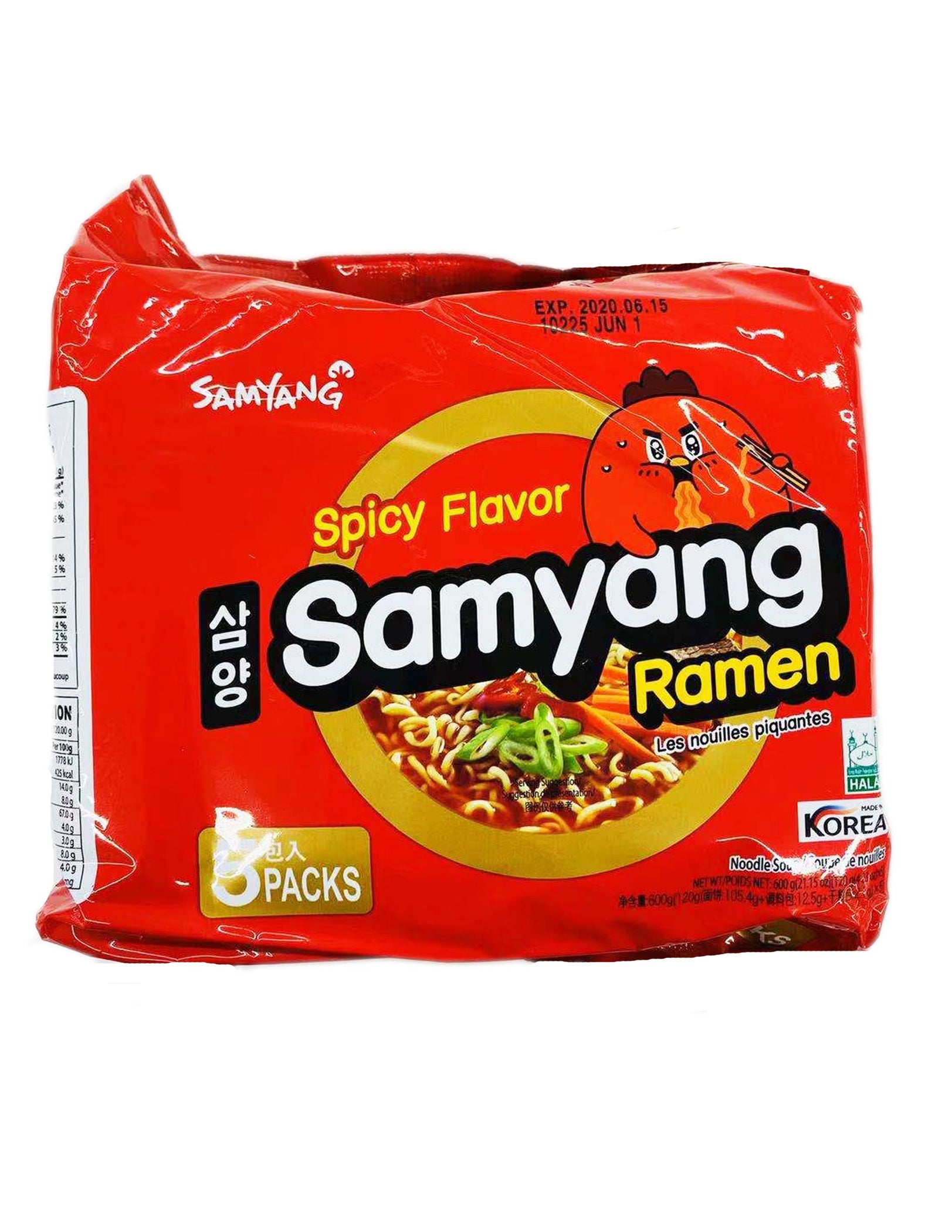 SAMYANG RAMEN SPICY 120G*5P