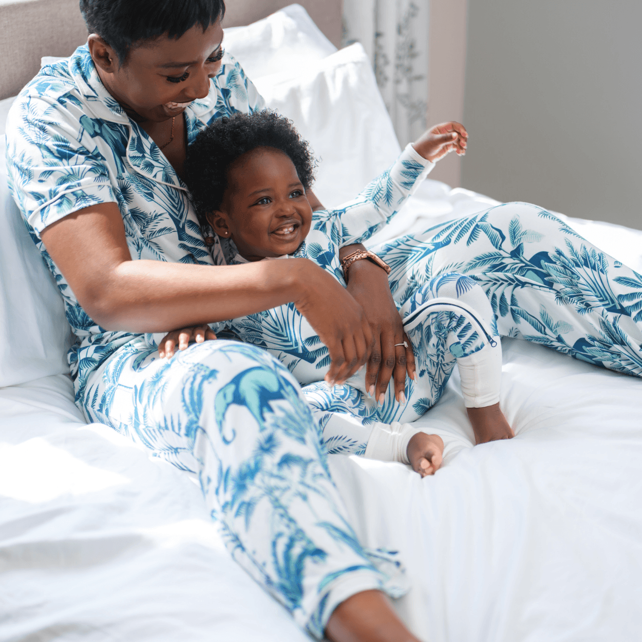 The perfect family set from Zipster! Match your baby with these beautifully  soft bamboo pyjamas from Zipster. The softest bamboo pyjamas ever.