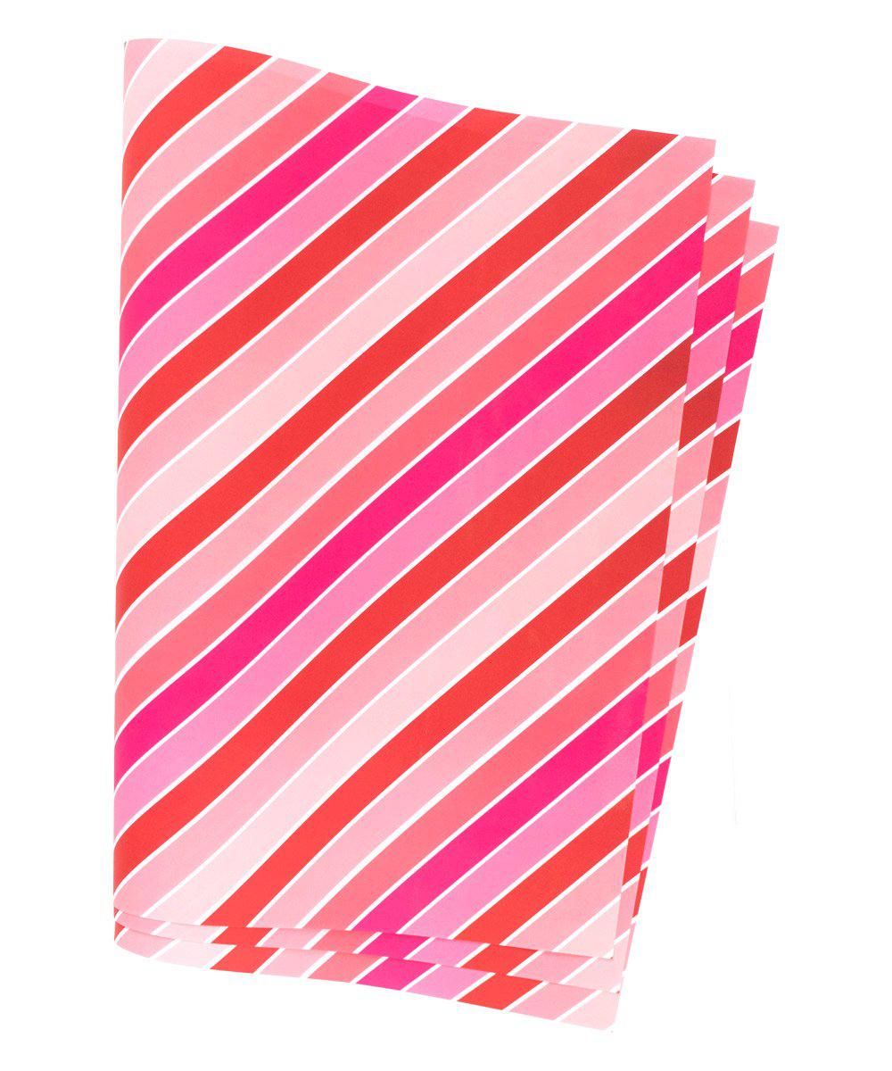 purple striped wrapping paper