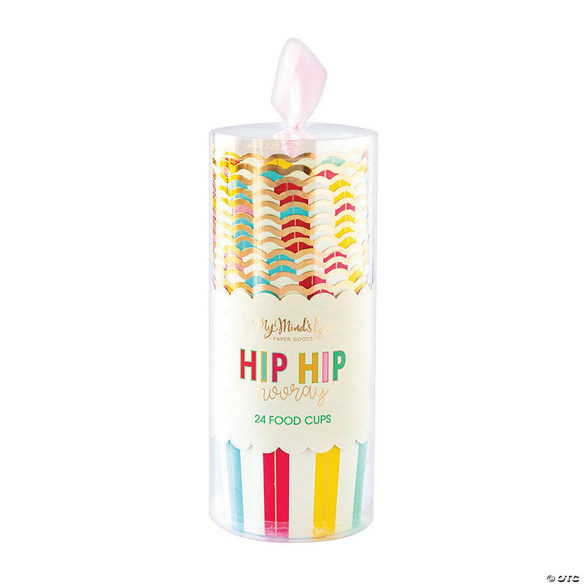 Hip Hip Hooray Food Cups