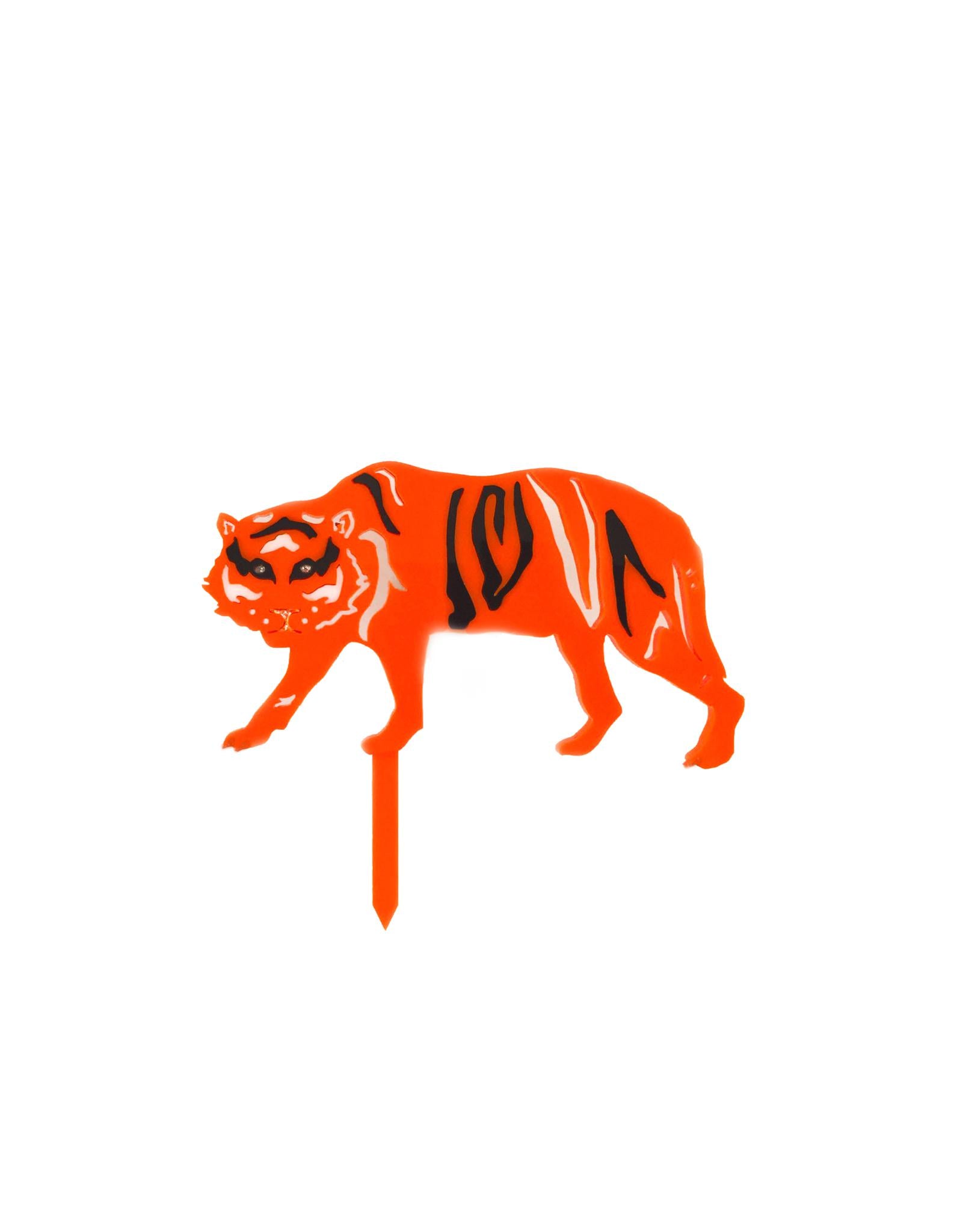 Tiger Acrylic Cake Topper