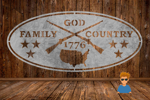 Free Free 337 God Family Country Svg SVG PNG EPS DXF File