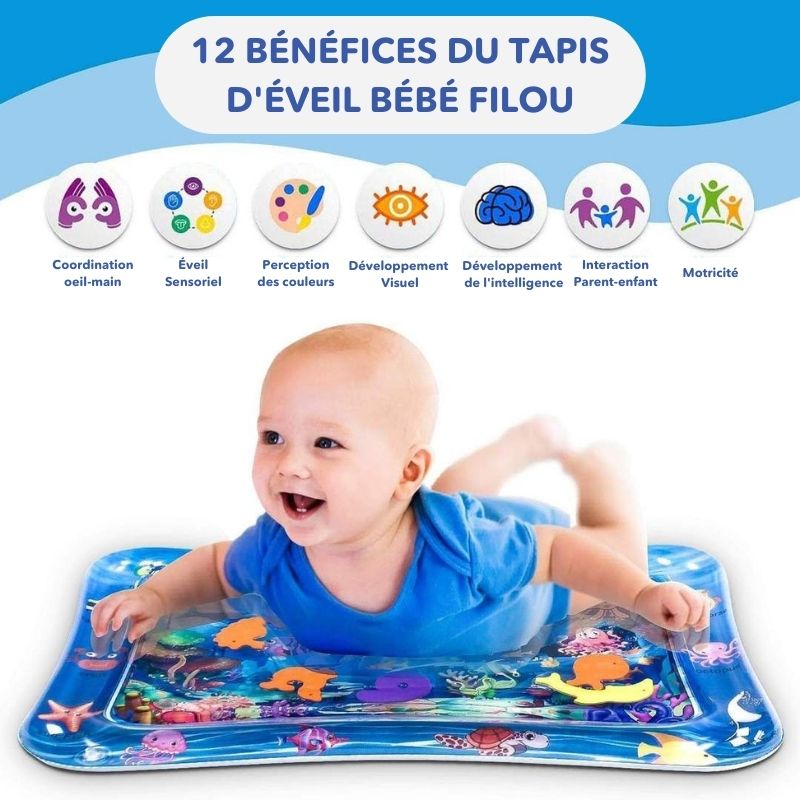 Tapis d'éveil à eau original