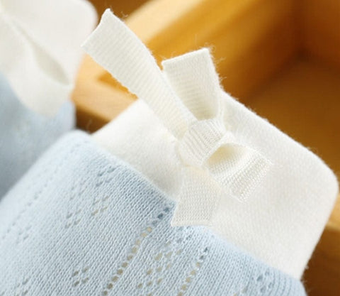 Moufle bébé tricot chaud en coton respirant 0 à 24 mois souple