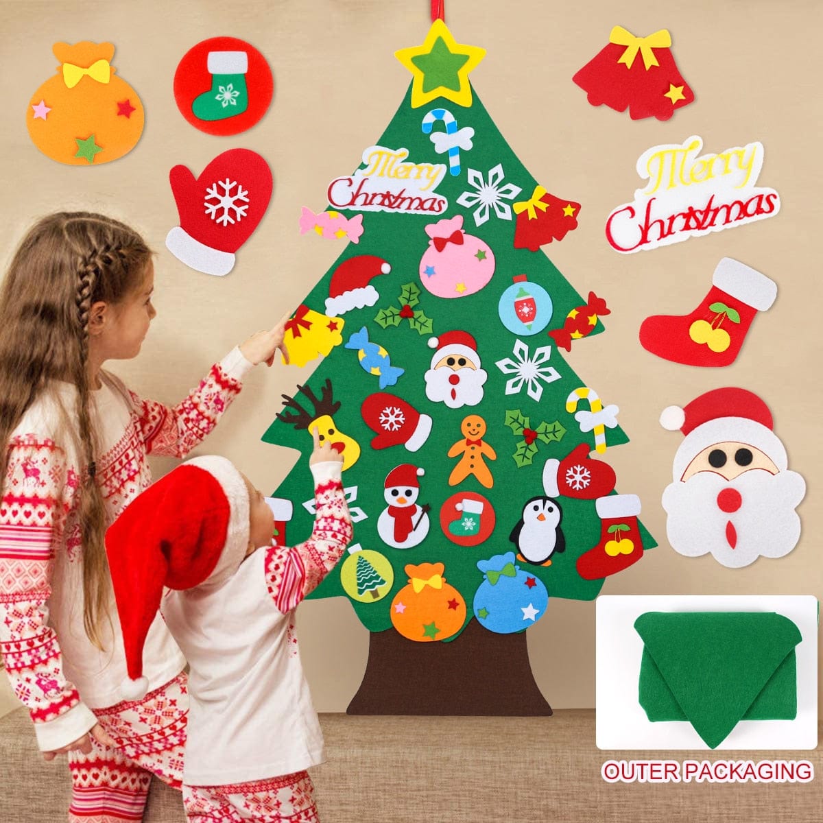 árbol de navidad montessori