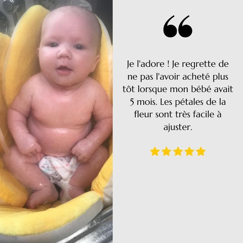 Baby Lotus Le Bain Main Libre Securise Bebe Filou