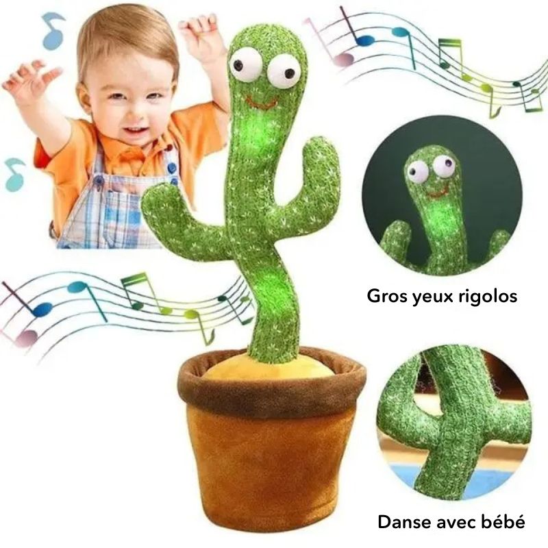 Cactus Chantant et Dansant – Bébé Filou