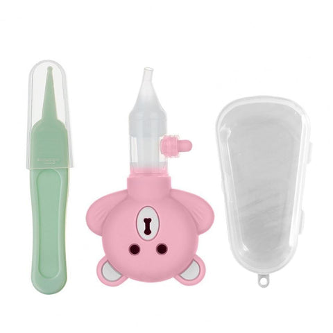 Aspiratore nasale manuale baby nose orsetto in kit