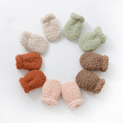 Moufles en tricot - Pour enfants et filles - 1 2 3 4 5 ans - Gants d'hiver