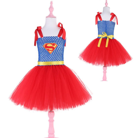 Déguisement super héros fille Supergirl carnaval