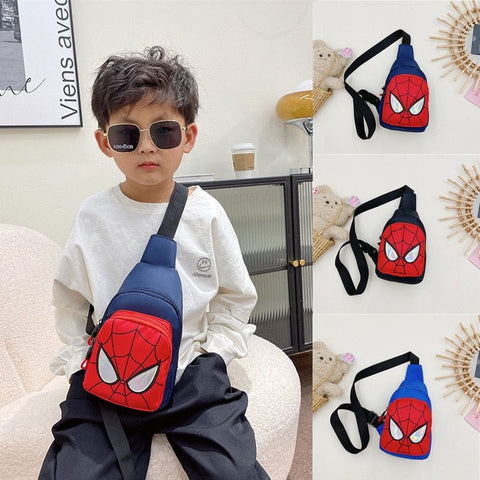 Mochila De 2 A 6 Años Para Niños Y Niñas Con Dibujos Animado Color Spider  Man