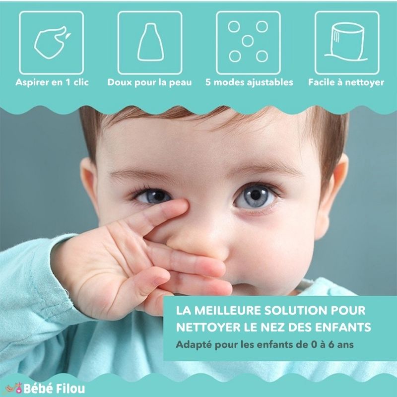 Le Bébé-Respire™ - Aspirateur Nasal Sécurisé – Bébé Filou