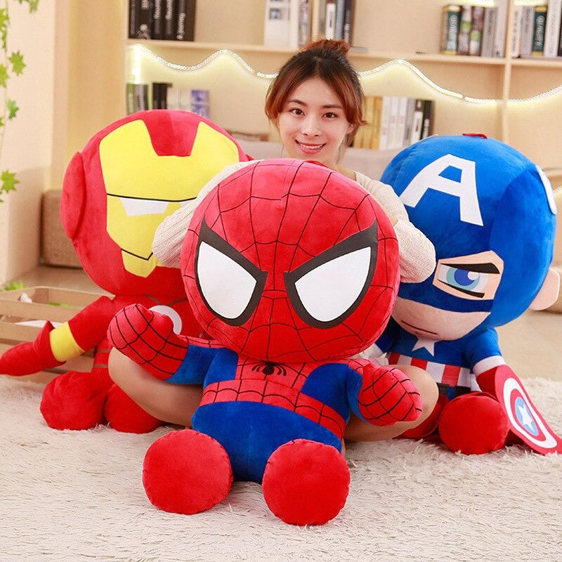 Peluche balle super héros TY Marvel Avengers Spiderman l'homme arai