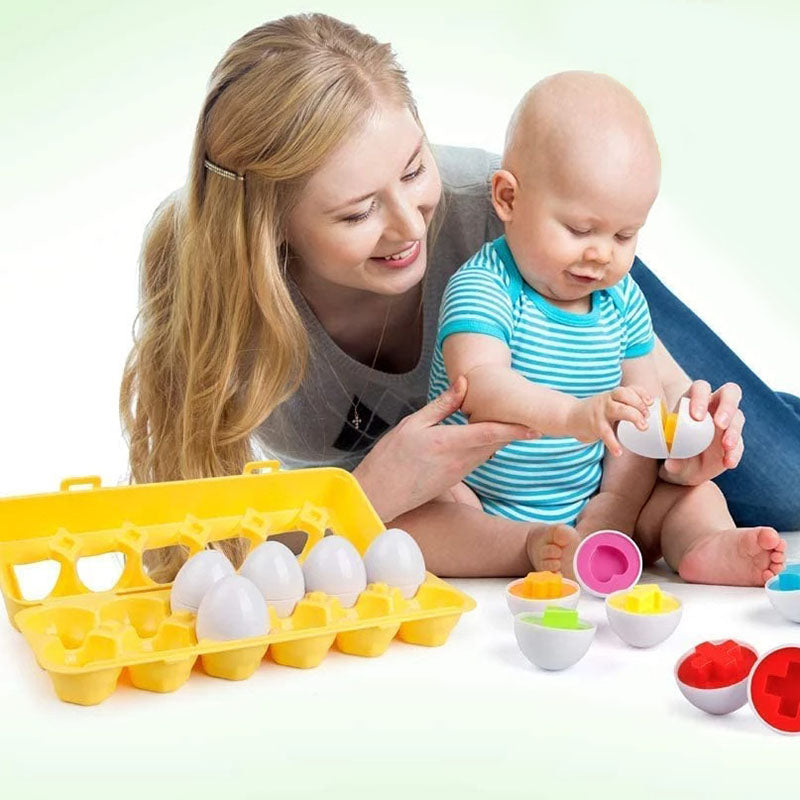 Jouet oeufs Montessori éducatifs – Bébé Filou