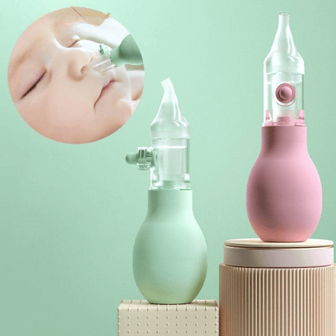 Nariz de bebé manual con bulbo de silicona