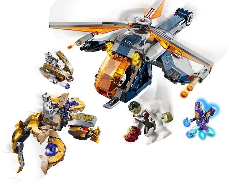 avengers hulk helicopter rescue lego