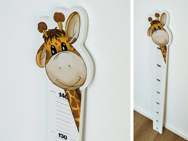 Deskundige segment afstuderen Houten groeimeter / meetlat leuk als muur decoratie in de babykamer –  Babypluis