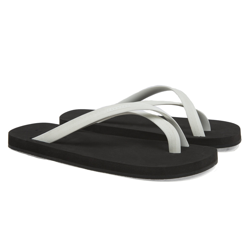 cross toe flip flops