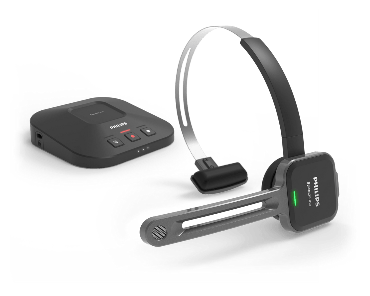 Wireless headsets for speech recognition