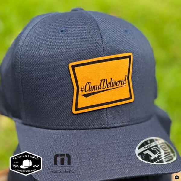TravisMathew FOMO Solid Cap with Leather Patch