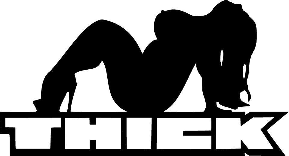 Download Thick Girl JDM Racing | Die Cut Vinyl Sticker Decal ...