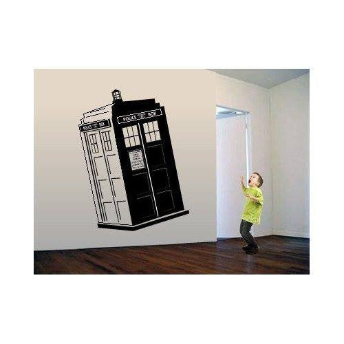 Doctor Who Tardis Police Box Whovian 23 Die Cut Vinyl Wall Decal Sticker Blasted Rat