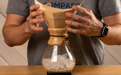 Chemex with ice