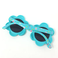 Babies Fashion Sunglasses - Flower, Green - UV-Protected Summer Eyewear, Infant 0-3 years
