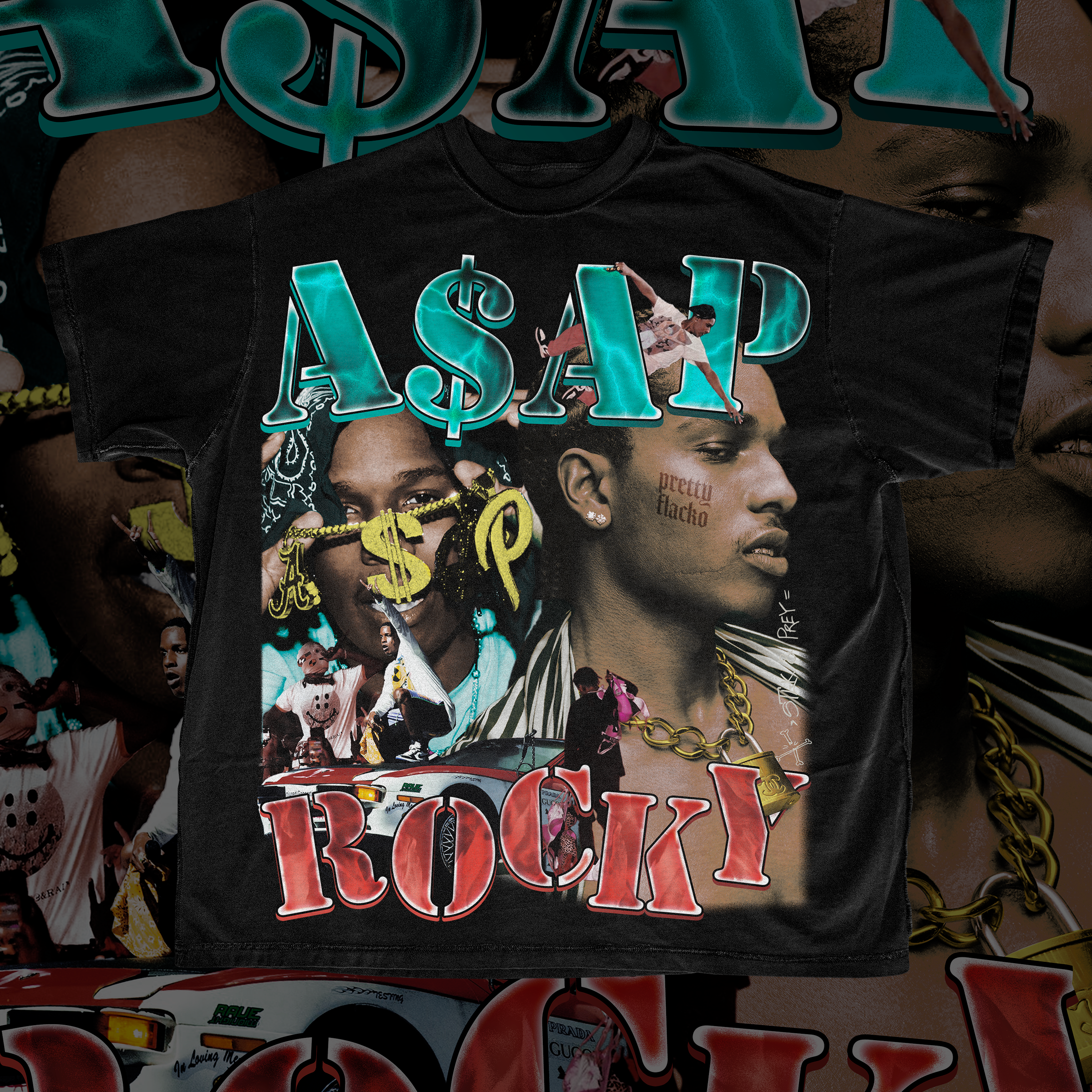 A$AP ROCKY Unisex Fit Graphic Tee