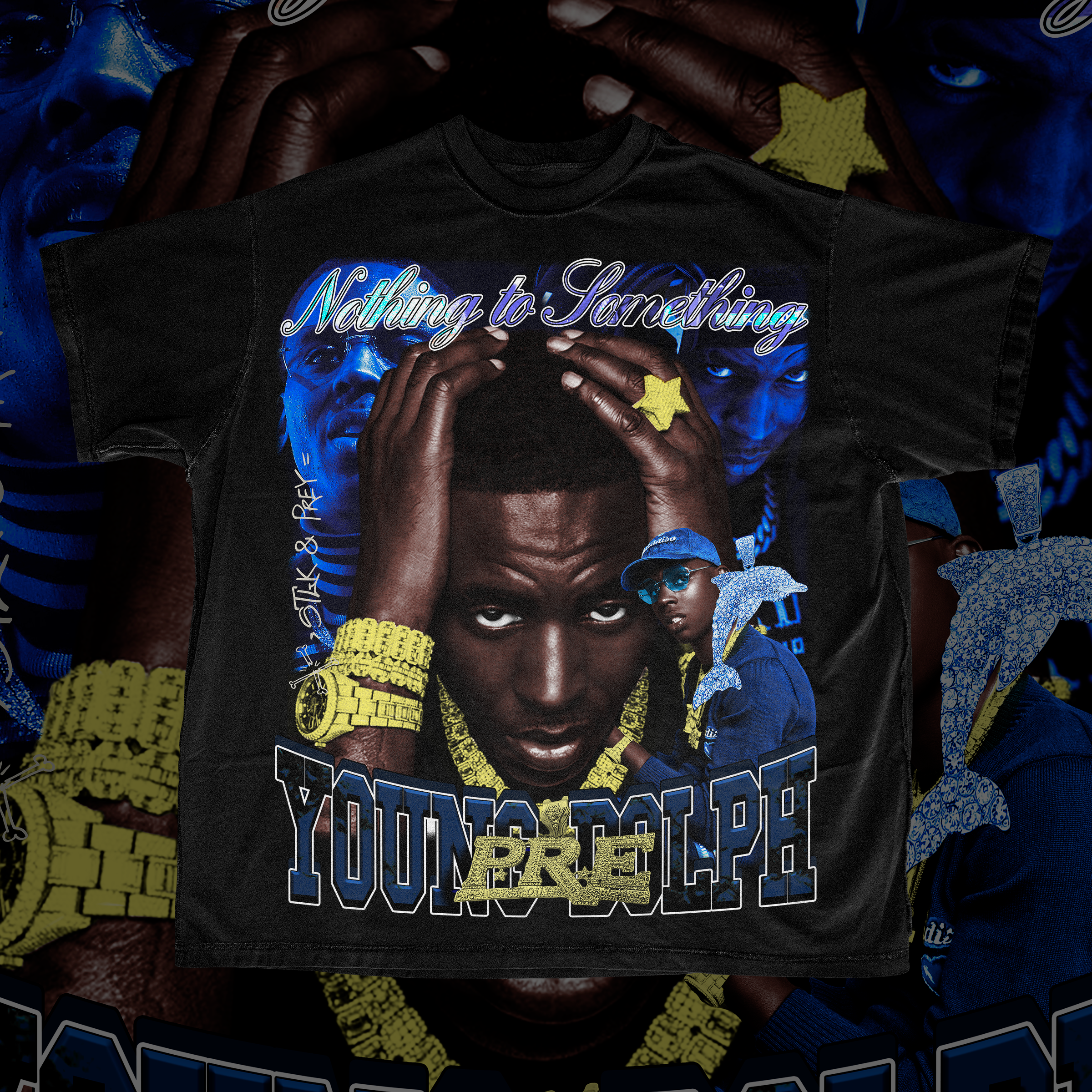 YOUNG DOLPH Unisex Fit Graphic Tee