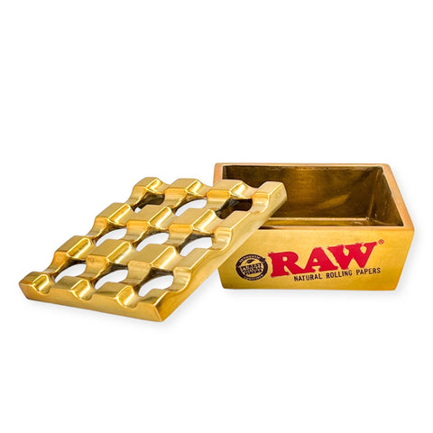 Raw Rolling Paper gold ash tray