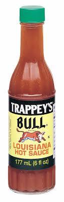 Trappey's Bull Louisiana Original Recip Hot Sauce 12 oz Born in 