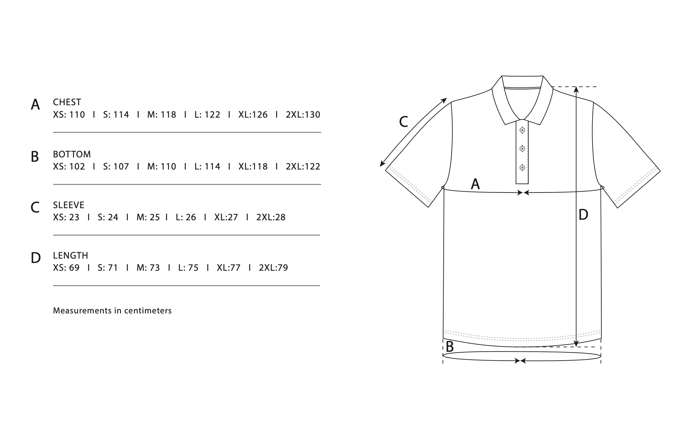 Size Charts – Nikben