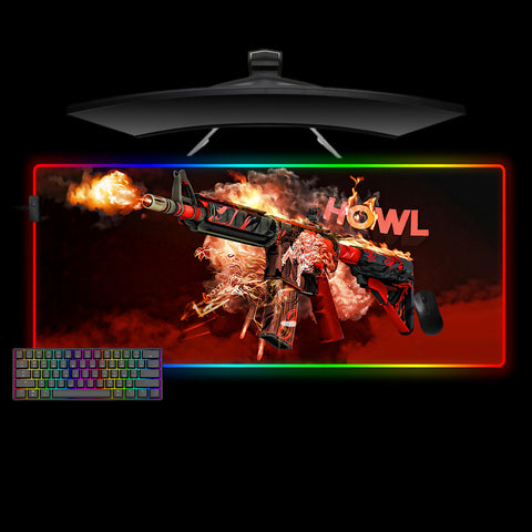 Counter Strike Stickers Design M-XXL Size Gamer Mouse Pad