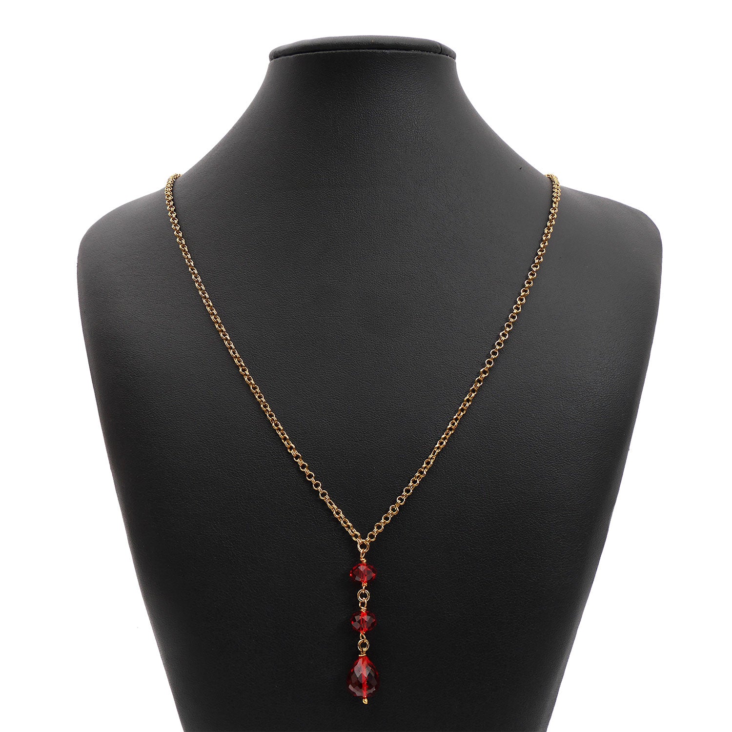 Red Crystal Necklace,red Quartz Necklace,raw Stone Necklace, Bohemian  Necklace,healing Crystal,long Layering Necklace,crystal - Necklace -  AliExpress