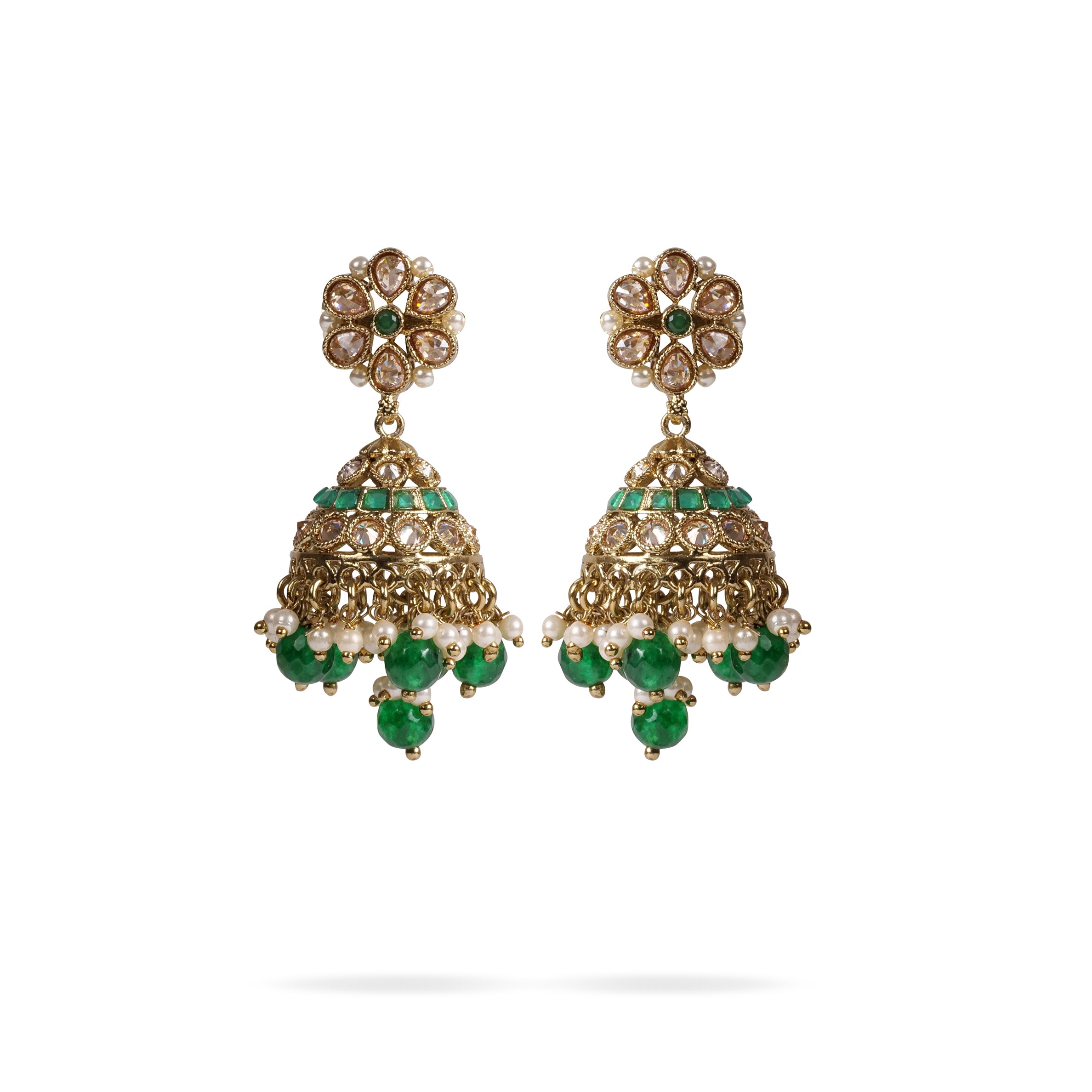 One Gram Gold Antique Jhumkas 2024 | towncentervb.com