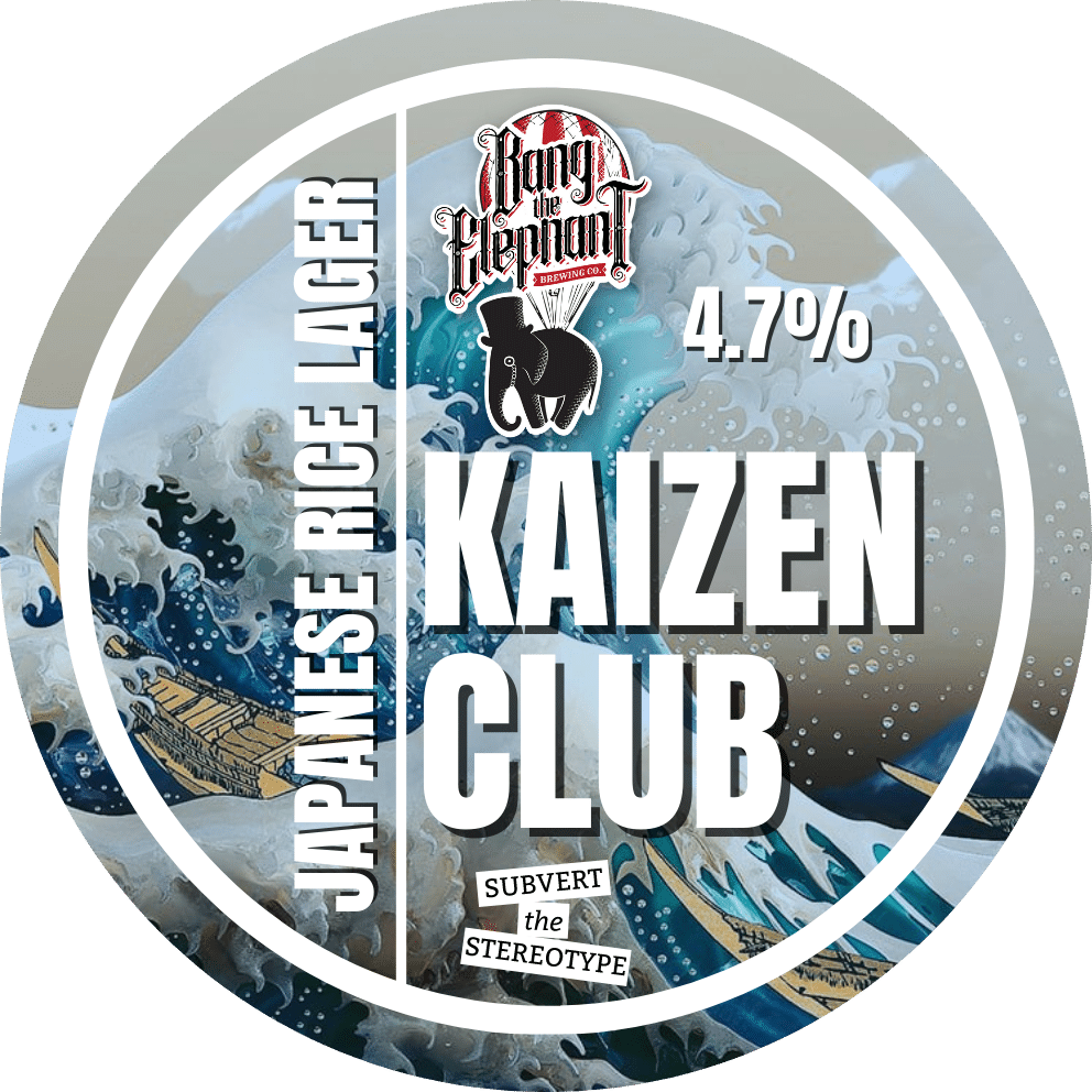 KAIZEN CLUB JAPANESE RICE LAGER – Bang the Elephant Brewing Co