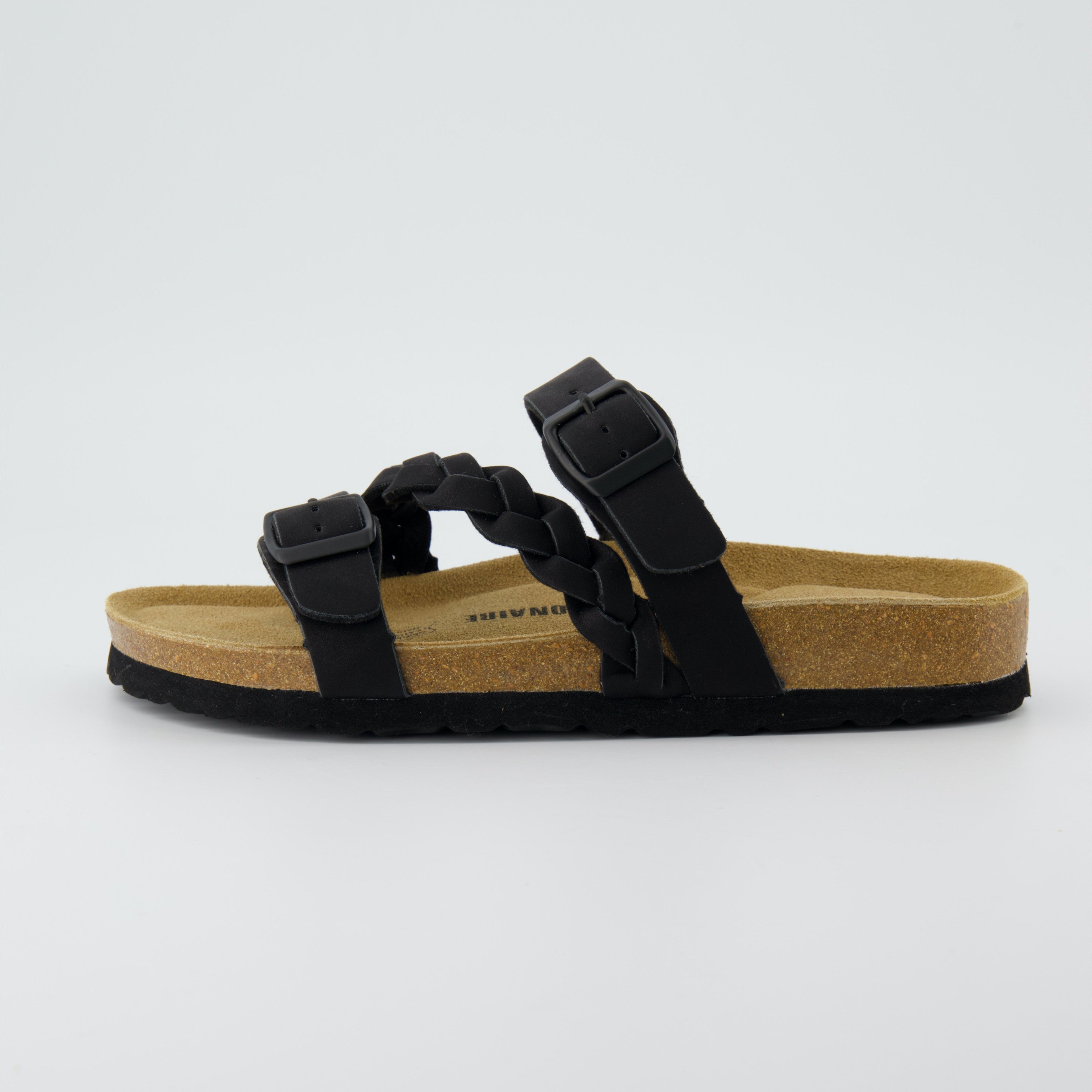 Amazon.com | WHITE MOUNTAIN Women's Heartfelt Footbed Sandal,  White/Leather, 5 M | Slides