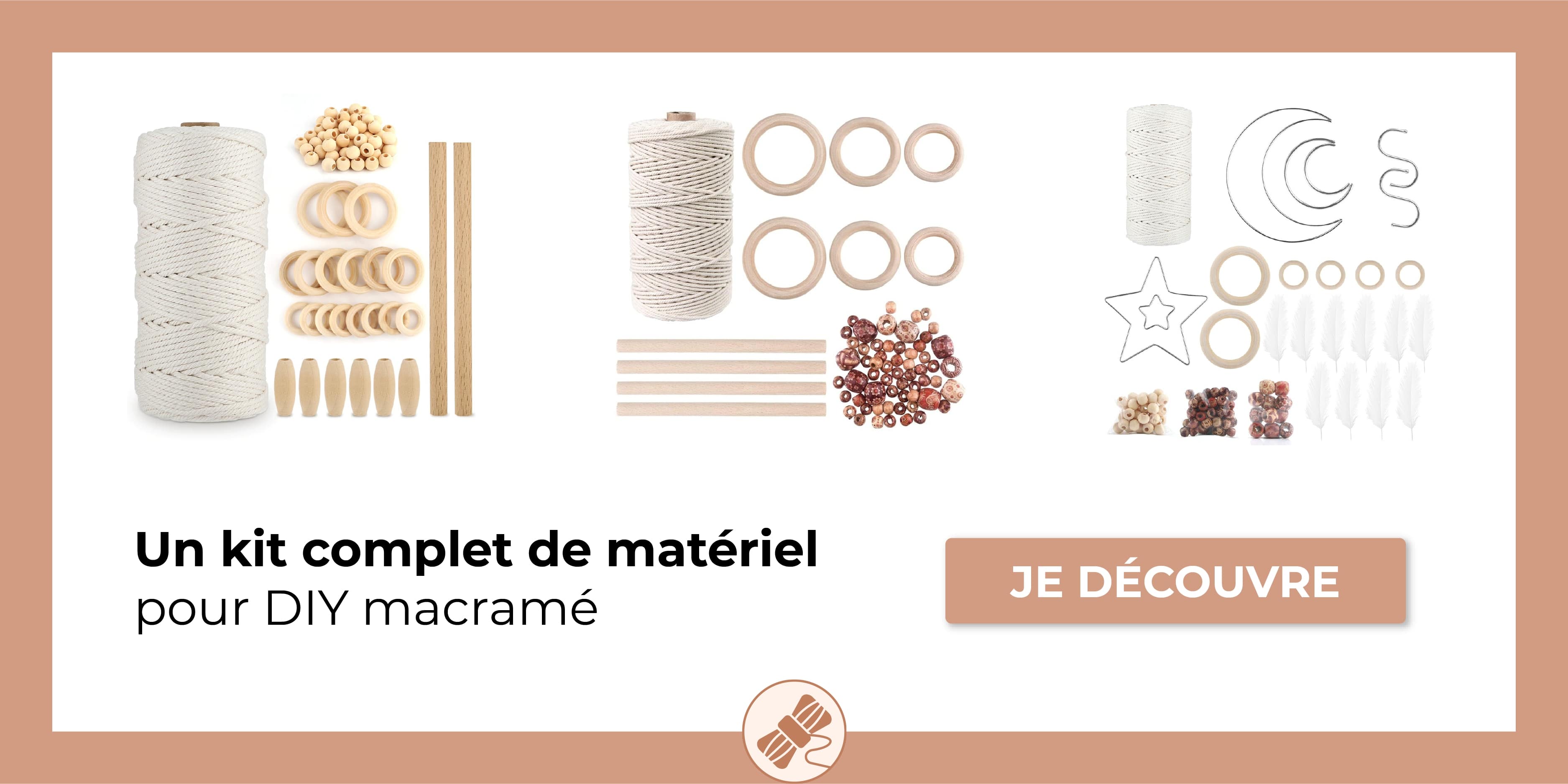 kit complet macramé