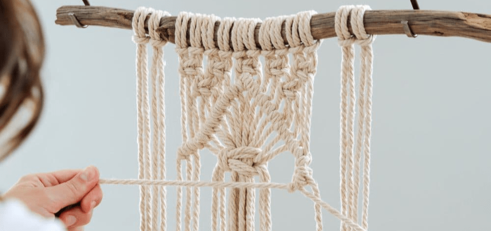 Tissage Macramé Main