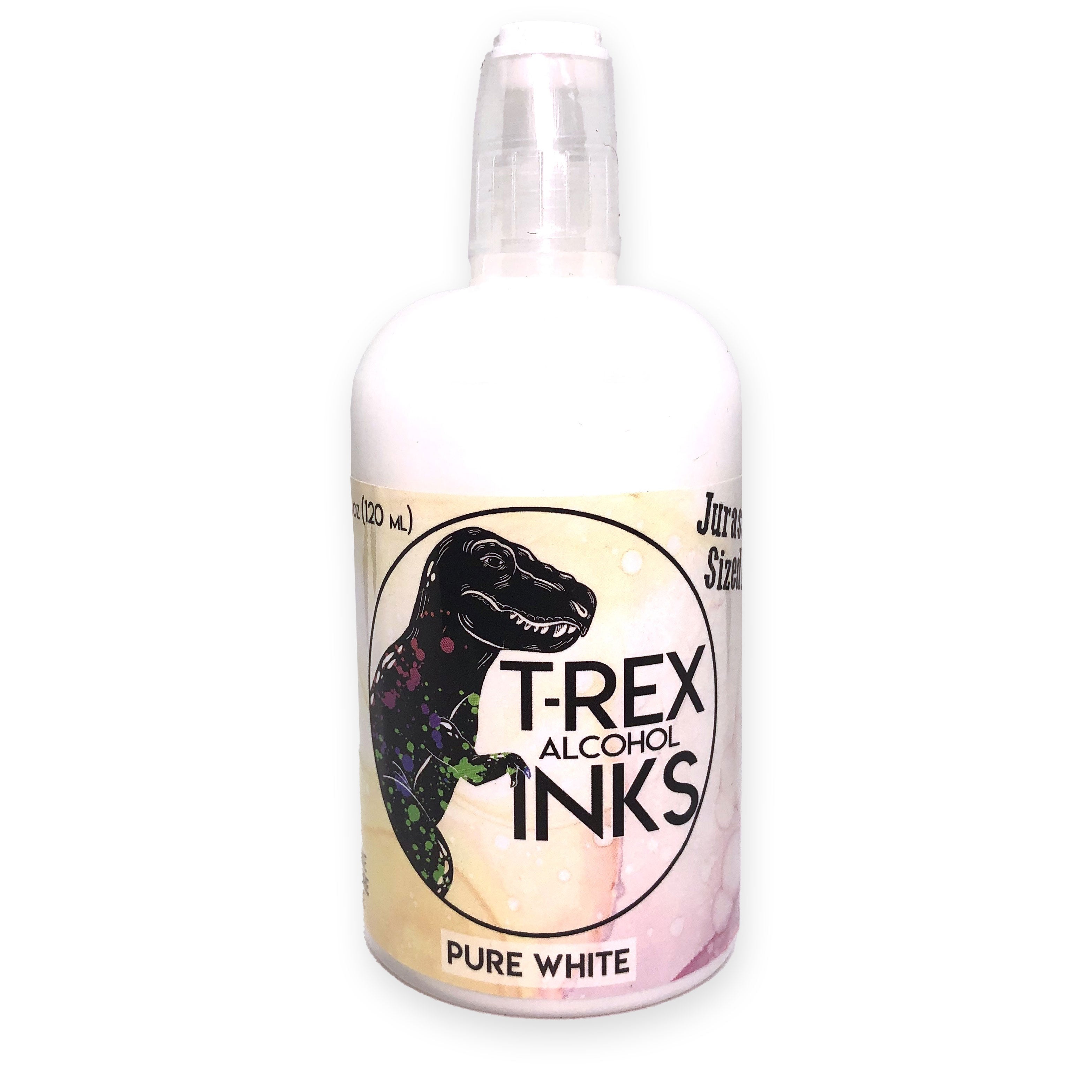 PURE WHITE Alcohol Ink Jurassic Sized 4oz - T-Rex Inks product image