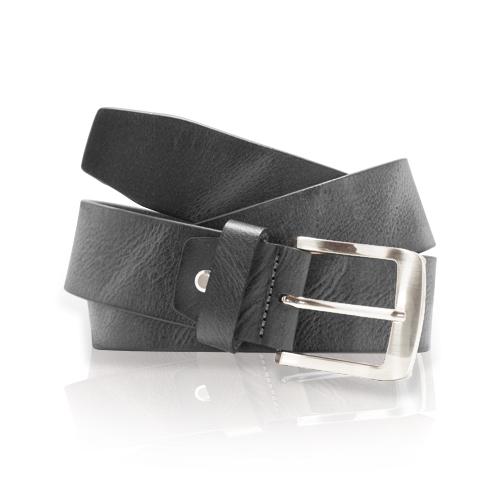 CEINTURE HOMME - Deux couches de cuir de vachette, bonne flexibilité,  travail exquis - noir YH™