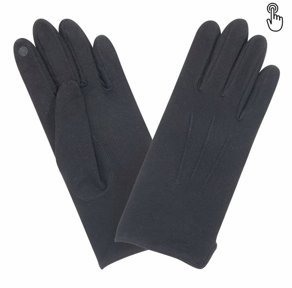 Gants antibactérien femme-87% Polyester-13% Spandex-Tactile-Silver Cle –  Glove Story