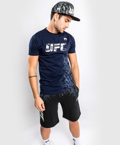 Pantalón De Algodón De Fitness Para Hombre UFC Venum Authentic Fight Week - Negro