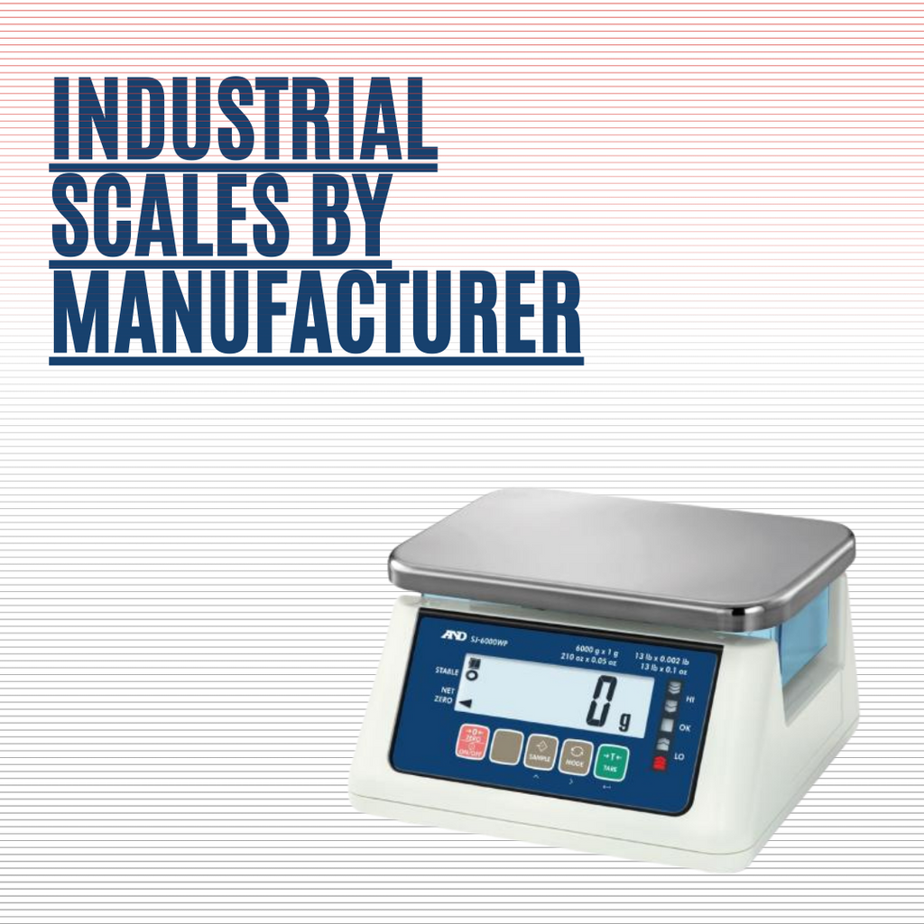 Industrial Scales by Manufacturer