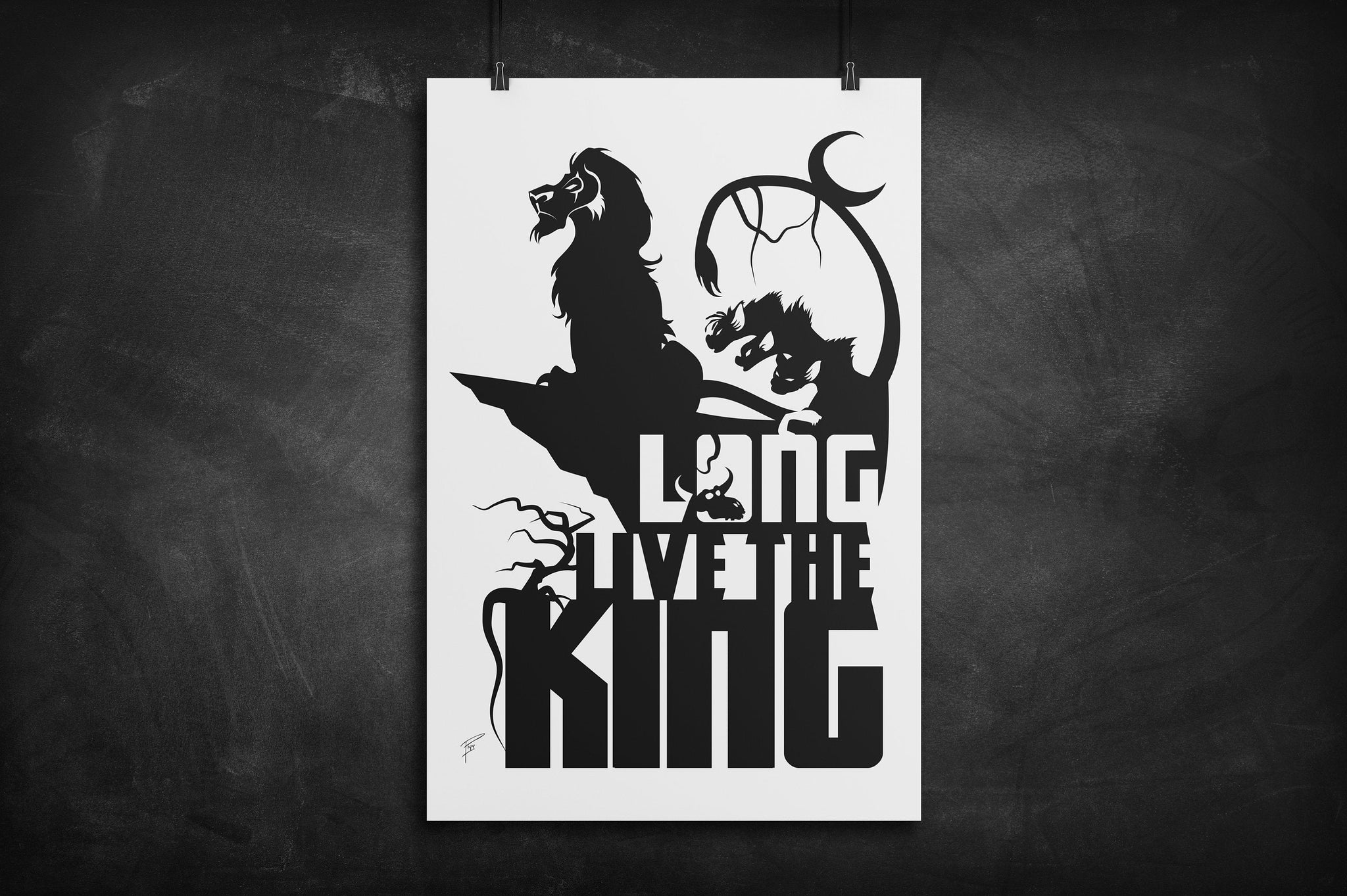 lion king silhouette