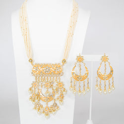 Orange Anika Jewelry Set