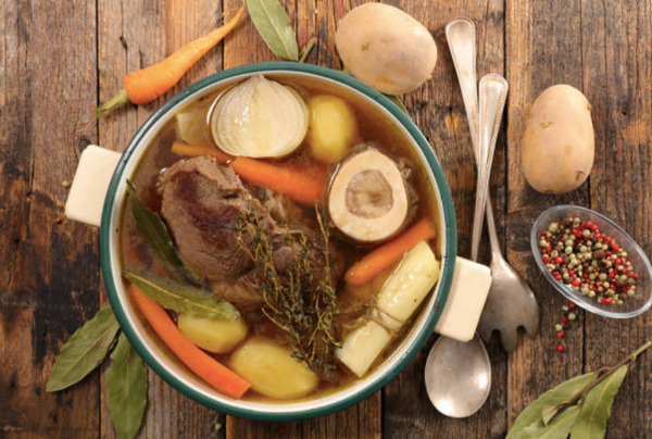 Classic Pot-au-Feu (French Boiled Beef and Vegetables) Recipe