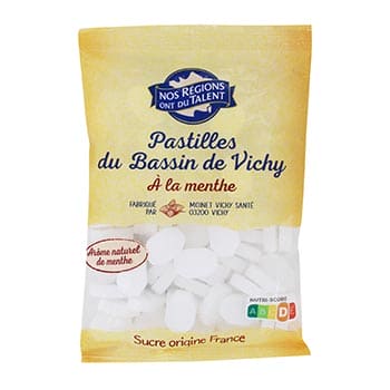 Nos Regions Ont du Talent Pastilles Du Bassin de Vichy - 230g