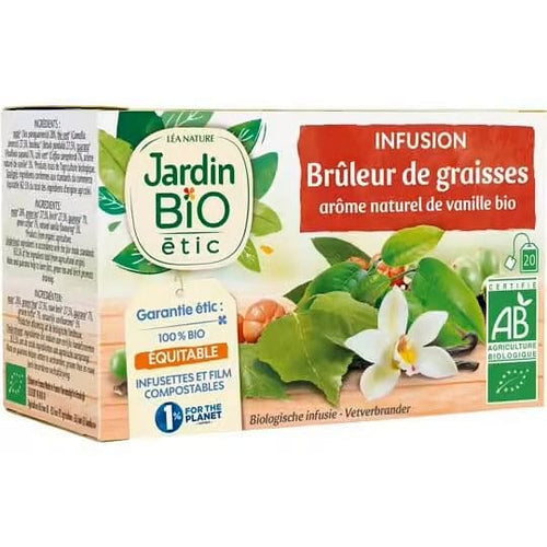 JARDIN BIO ETIC Infusion Bio fat burner - 20 bags